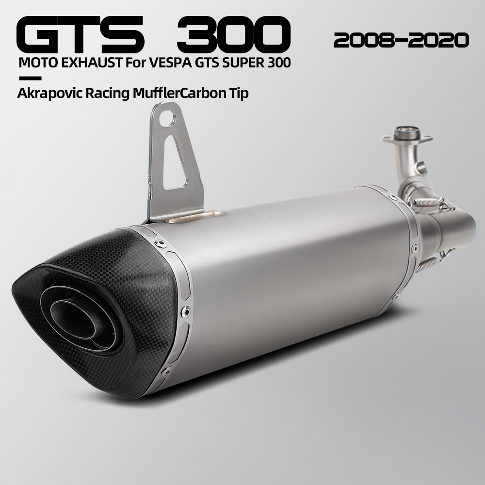 Tech Accessories Usa - Pot d'échappement pour Vespa GTS300 Super/Touring
