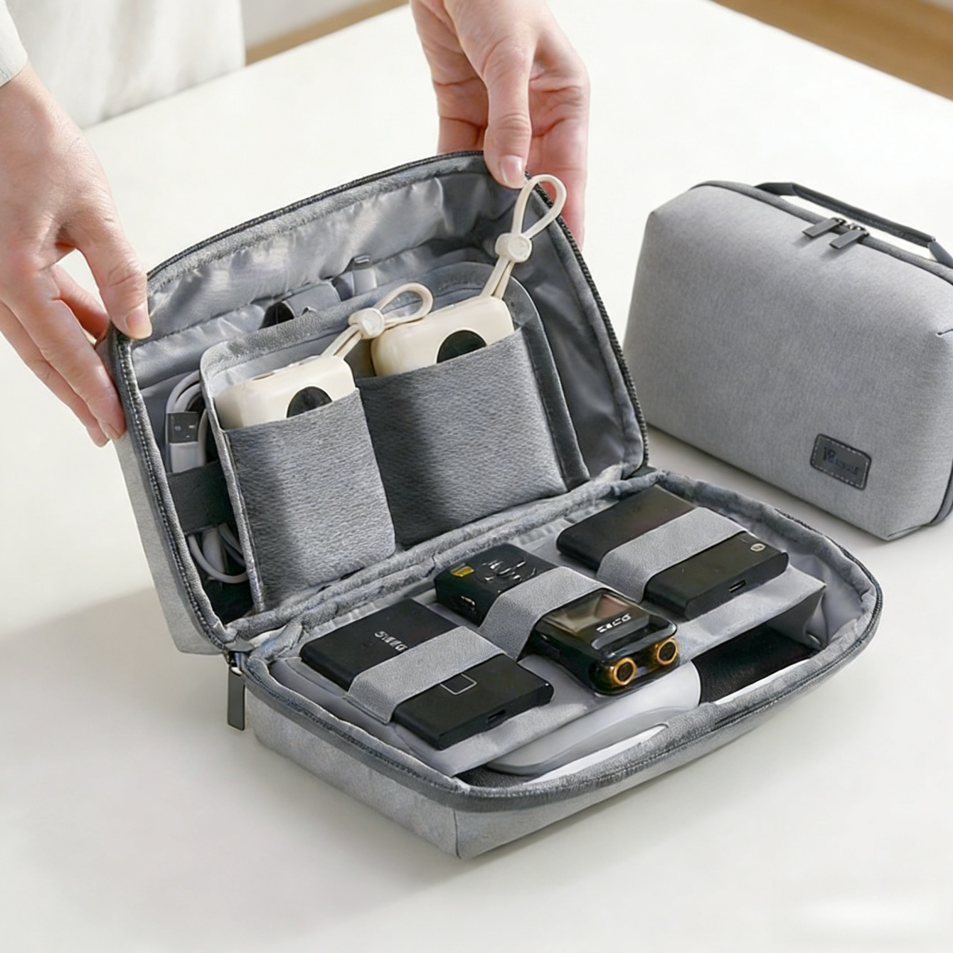 Tech Accessories Travel Organizer Pouch - Étui de voyage pour organisateur électronique