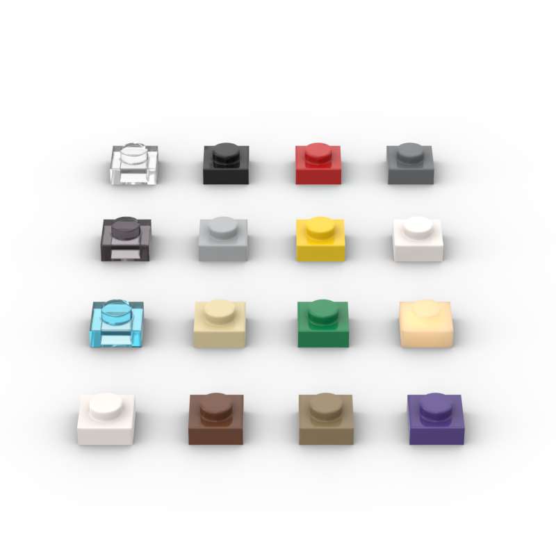 Tech Accessories For Kids - MOC 10 pièces 3024 1x1 plaque