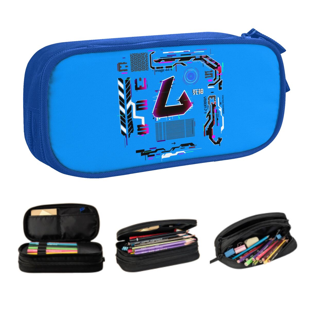 Tech Girl Accessories - Étuis à crayons personnalisés japonais Tokyo