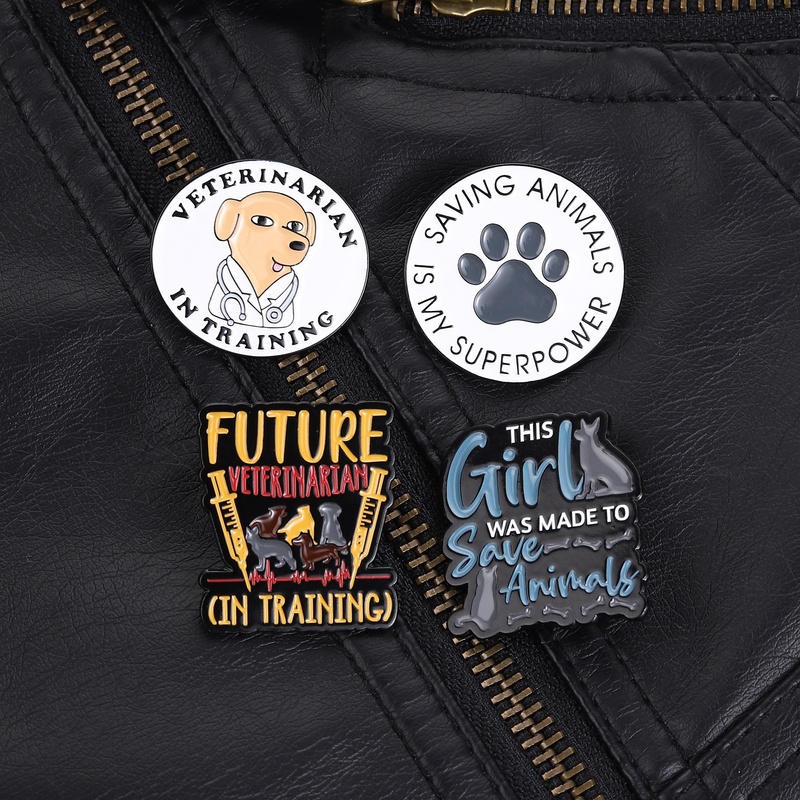 Tech Girl Accessories - Broche Superpuissance Sauvageurs d'Animaux : Cette