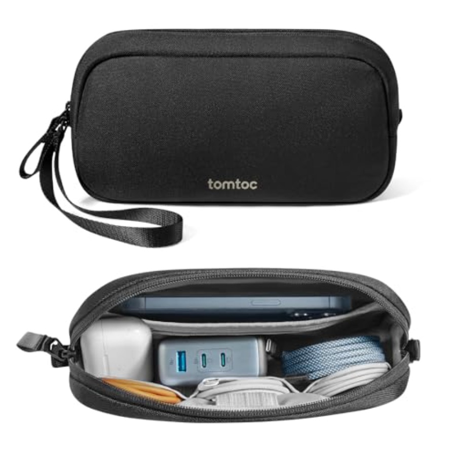 Tech Accessories Travel Organizer Pouch - Étui de voyage pour organisateur d'électronique,