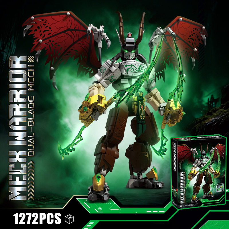 Tech Accessories For Kids - Blocs de construction mécaniques techniques Guerrier