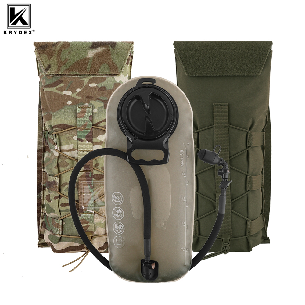 Tech Accessories Pouch - KRYDEX tactique 3L hydratation Molle Pack