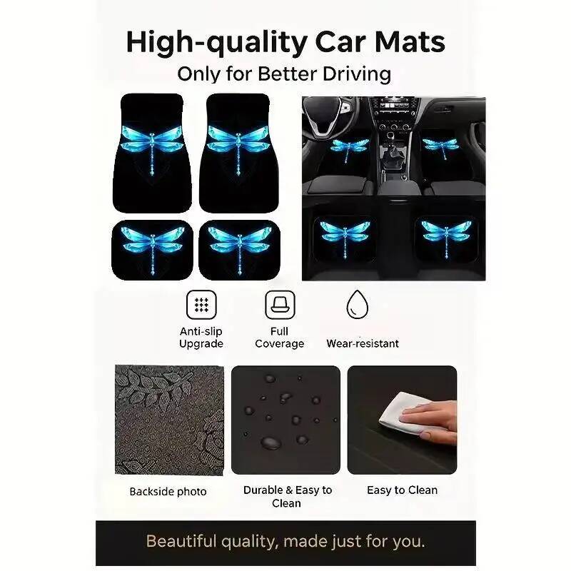 Tapis de sol de voiture bleu c - Universal Tech Accessories avis et prix