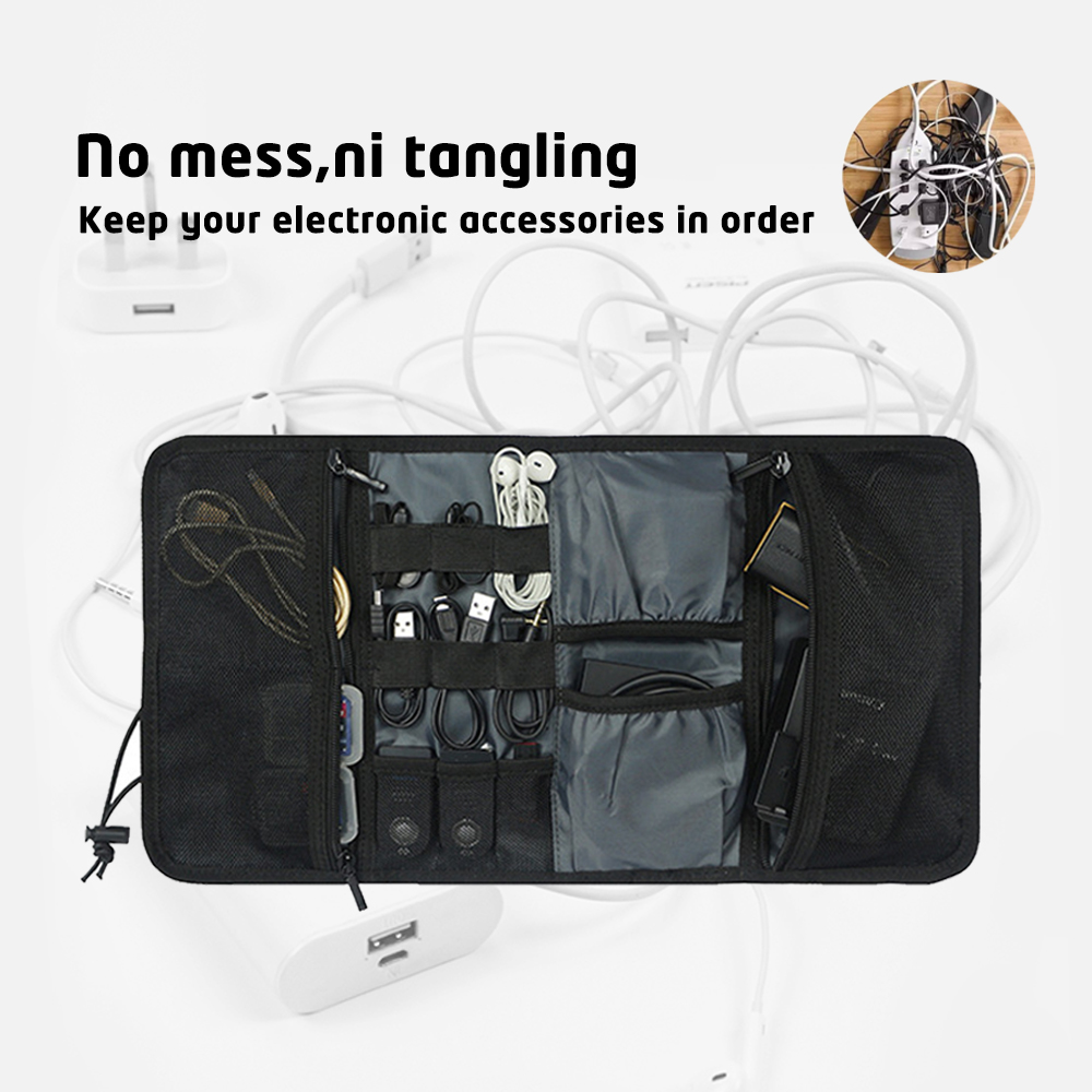 Pochette de cordon d'organisat - Tech Accessories Travel Organizer Pouch avis et prix