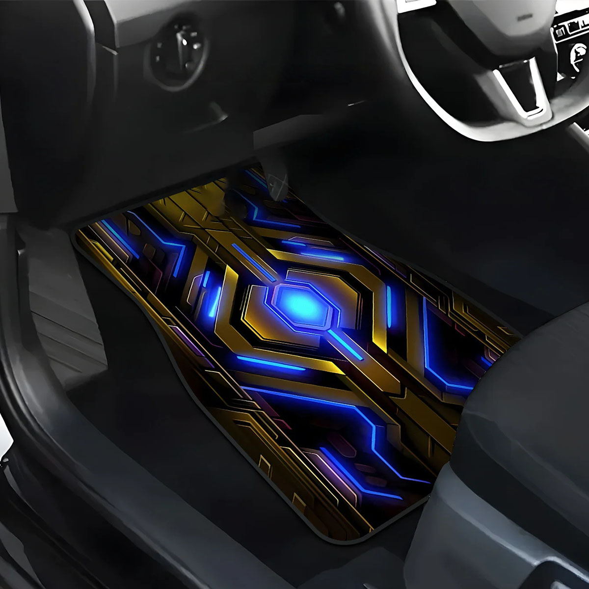 Tapis de sol de voiture imprim - Universal Tech Accessories avis et prix
