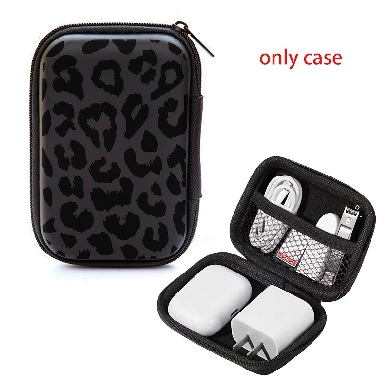 Sac de rangement à motif léopa - Tech Accessories Kit avis et prix