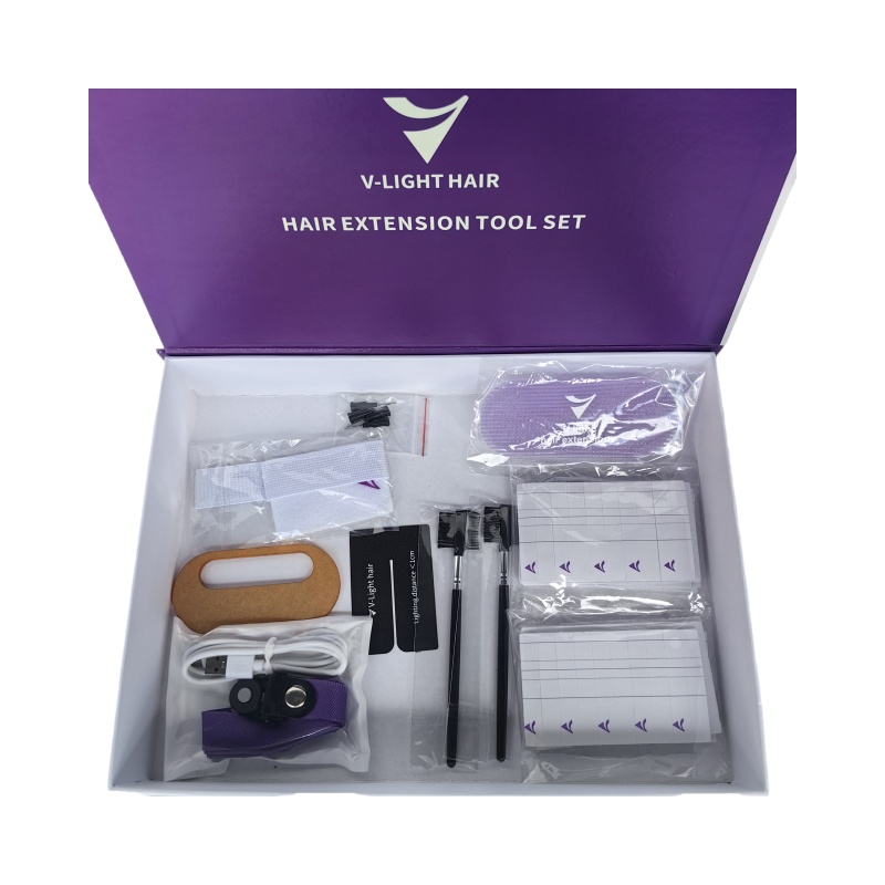 Extensions de cheveux noires V - Tech Lighting Accessories avis et prix