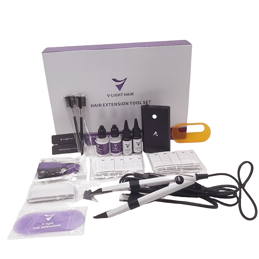 Extensions de cheveux noires V - Tech Lighting Accessories avis et prix