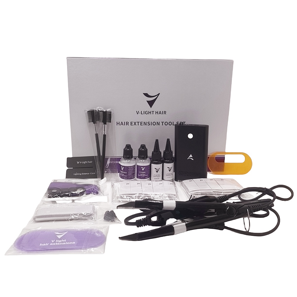 Extensions de cheveux noires V - Tech Lighting Accessories avis et prix