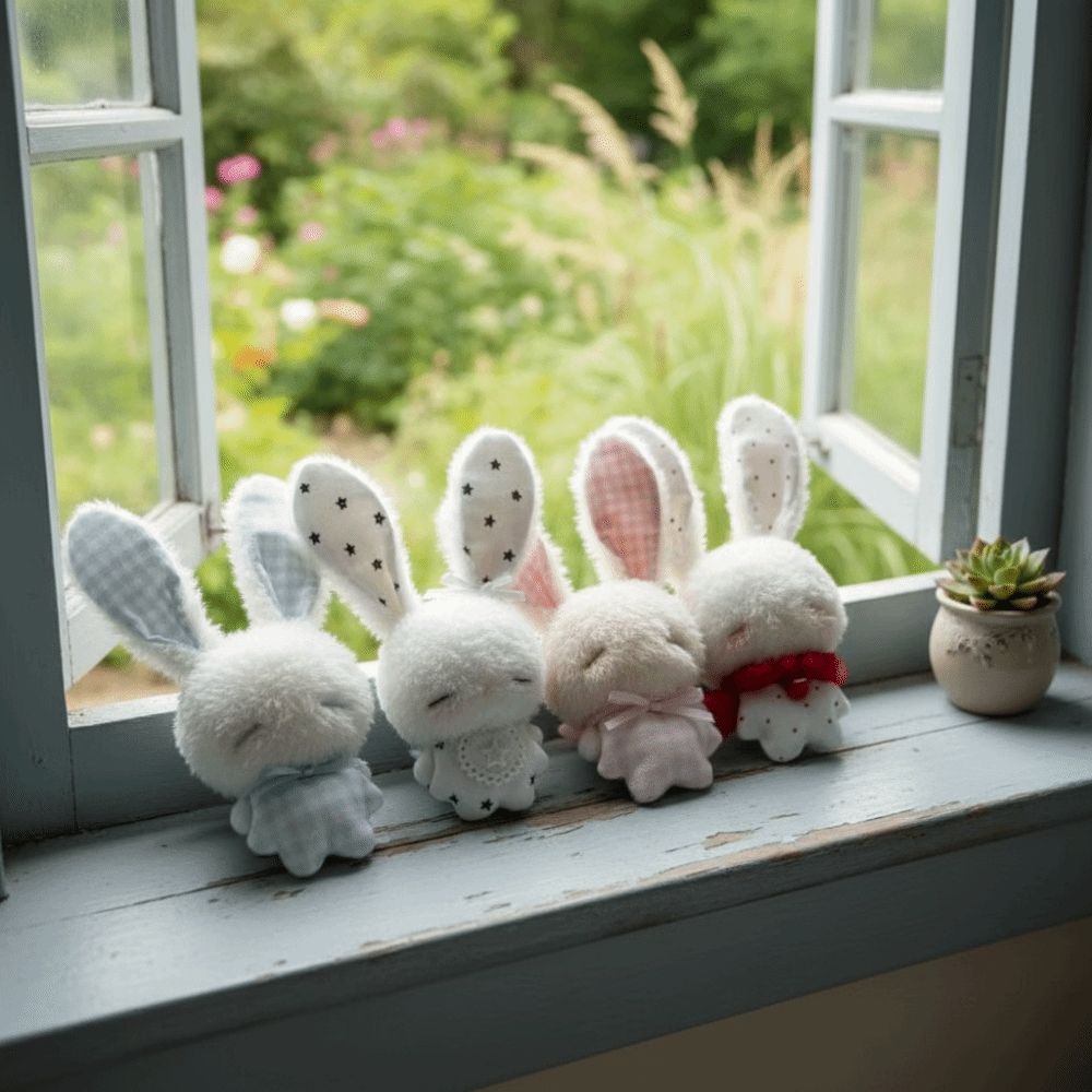 Porte-clés Lapin en Peluche Do - Tech Girl Accessories avis et prix