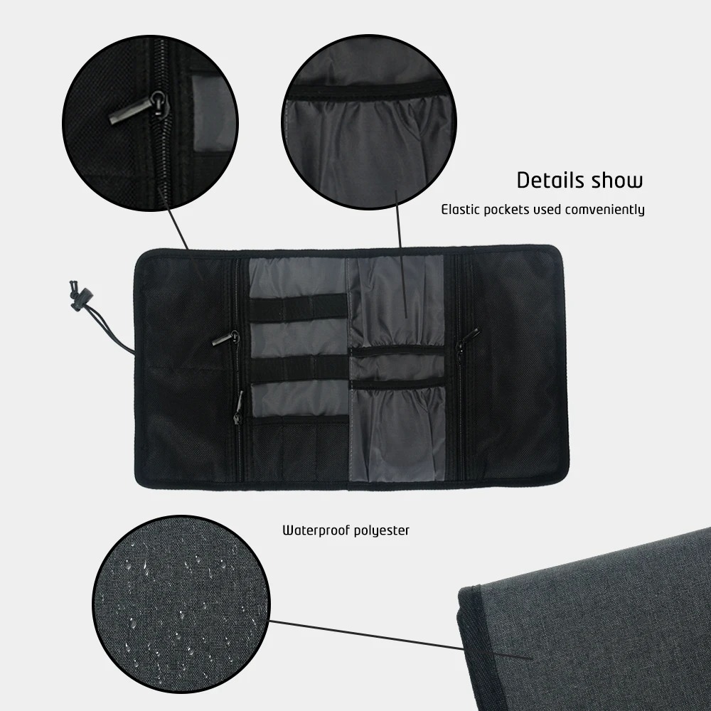 Poudres d'évaluateur électroni - Tech Accessories Travel Organizer Pouch avis et prix
