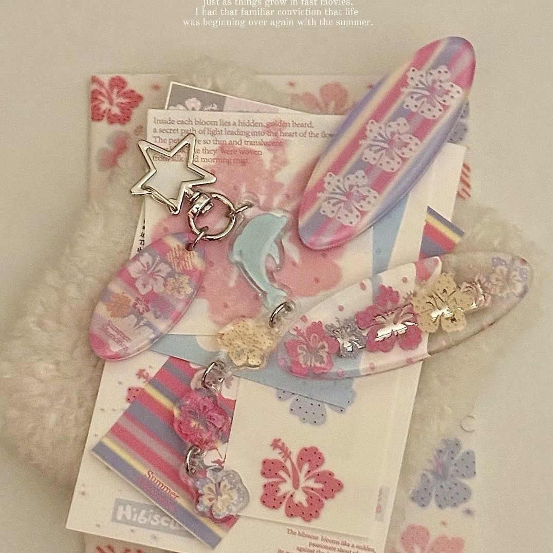 Porte-clés Hawaïen d'été avec  - Tech Girl Accessories avis et prix